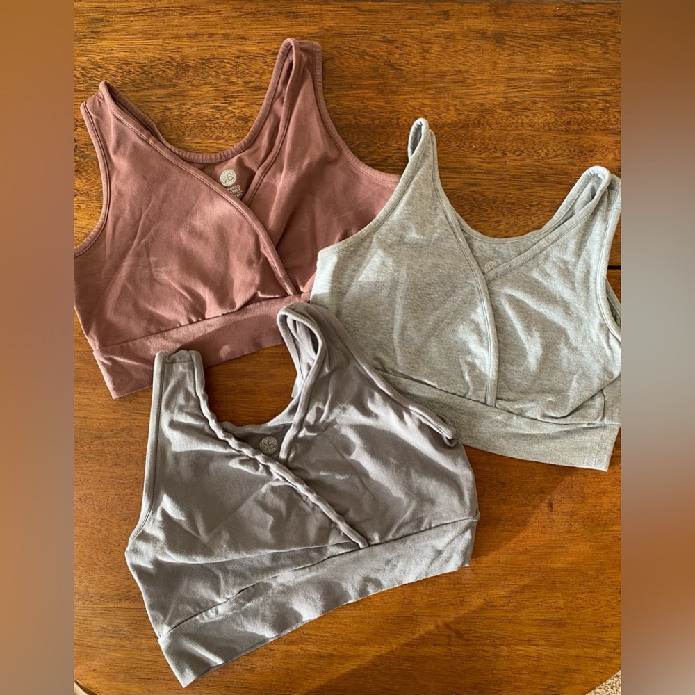 Kindred Bravely Lounge Nursing Bras - 3 Pack - Size Small